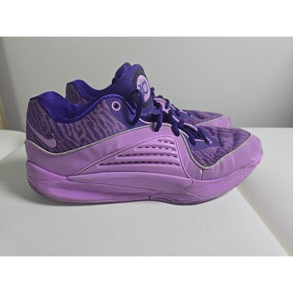 Nike KD16 B.A.D. Bad Mens Size 10.5 Purple Fuchsia Aunt Pearl DV2917-500 NBY - Picture 6 of 8